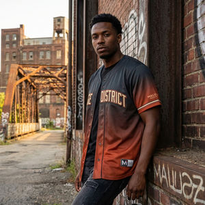 Maillot de baseball sublimé premium, streetwear, uniforme sportif respirant, vêtements d'équipe, mode USA Europe, maillot MALUZA - Product Image 6