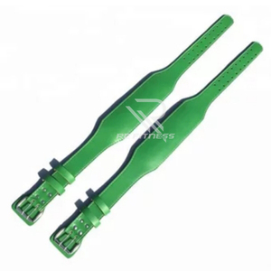 Cinturón de Levantamiento de Pesas de Cuero Genuino con Doble Hebilla para Entrenamiento de Gimnasio, Sentadillas, Peso Muerto y Ejercicios de Fuerza - Product Image 3
