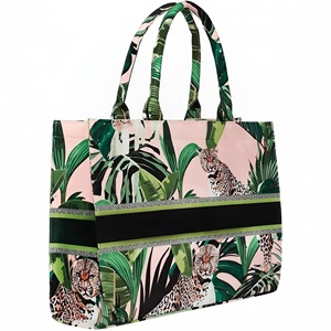 Sacs fourre-tout en toile de coton écologiques EcoDari, taille moyenne (30-50 cm), poignée longue, motif lettres, style tendance, personnalisable - Product Image 4