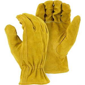 Guantes de Seguridad de Cuero Personalizados Anti-Calor y Anti-Corte, con Características Antideslizantes, Duraderas, Flexibles y que Absorben la Humedad, Puño de Seguridad de 28 cm - Product Image 6