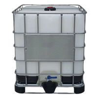 1000L HDPE+Edelstahl IBC-Tank mit Rahmen 3 Jahre Garantie Lange Lebensdauer