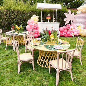 Alquiler de Sillas Infantiles de Ratán Hechas a Mano para Negocios de Eventos, Bodas, Fiestas de Cumpleaños, Festivales y Decoración de Espacios Infantiles - Product Image 6