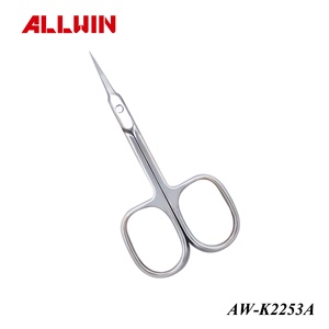 Ciseaux en acier inoxydable satiné pour la coupe des ongles des pieds, lame incurvée avec pointe acérée pour les soins des ongles, la pédicure et la manucure - Product Image 3