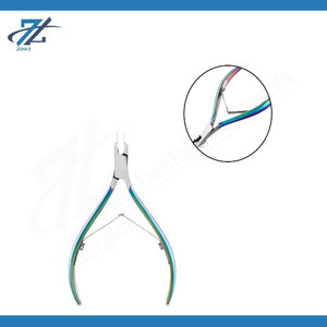 Professional Stainless Steel Manicure Pedicure Set with <b>Cuticle</b> Nipper Nail Pusher Ingrown Toenail Cutter Luxury Nail Care <b>Tools</b> - Product Image 5