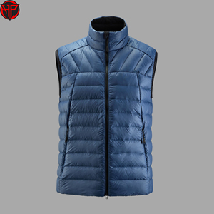 Chaleco Acolchado Ligero para Hombre, Chaleco sin Mangas Acolchado, Cortavientos e Impermeable para Uso en Exteriores - Product Image 6