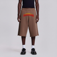 Shorts de jogging sportifs 100 % coton pour hommes, couleur unie, poches latérales, coupe ample, séchage rapide, confortables, style streetwear hip-hop (OEM/ODM)