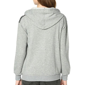 Sudaderas deportivas casuales de diseño personalizado 100% algodón con cremallera completa para mujer, sudaderas de la mejor calidad para mujer - Product Image 2