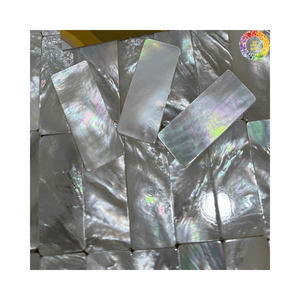 Customized Polished Mother of Pearl Veneer for Musical Instrument Inlay - Product Image 1