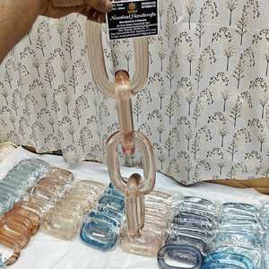 Cadena de Eslabones de Resina Epoxi Transparente Grande y Colorida para Decoración de Pared, Proyectos DIY, Cortina Divisoria de Habitación con Diseño de Ángel Personalizable - Product Image 2