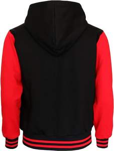 เสื้อแจ็คเก็ตวาร์ซิตี้ผ้าแคนวาสคุณภาพสูงสำหรับผู้หญิง แบบสั่งทำพิเศษ บุขนกันลม ทรงครอปท็อป - Product Image 3