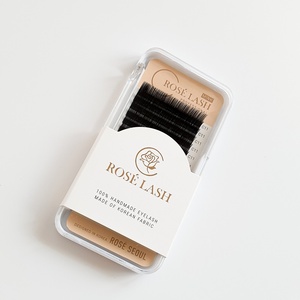 100% Handmade Premium Faux <b>Mink</b> <b>Eyelash</b> <b>Extensions</b> Natural Soft Style Korea PBT fiber Vegan Cruelty-Free <b>Eyelash</b> <b>Extensions</b> - Product Image 1
