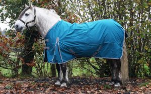 Couverture d'hiver pour chevaux, tendance, de qualité supérieure, imperméable, en laine polaire, doublure en nylon, couverture de luxe pour dressage, 4 pattes - Product Image 3