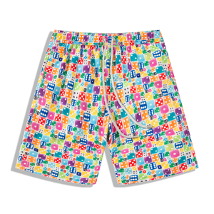 Pantalones Cortos de Algodón Color Borgoña para Hombre, Cintura Media, con Cordón, Casuales, Transpirables, de Punto, para Yoga - Product Image 6