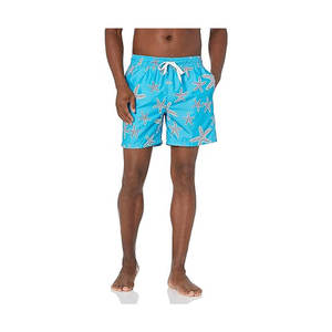 Shorts Deportivos de Verano para Hombre, Secado Rápido, para Playa, con Rayas Finas, 100% Poliéster, Cintura Media, Impermeables - Product Image 4