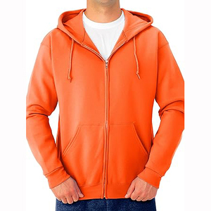 Custom Logo High Quality Cotton Blank Hoodie Fleece Heavyweight Oversized Casual Zip up Hoodies - Product Image 4
