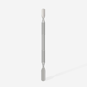 Pousse-cuticules double face en acier inoxydable durable, outil de manucure facile à nettoyer, outil de beauté pour les soins des ongles - Product Image 1