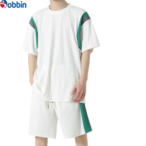 Conjunto Deportivo Corto para Hombre, Colección Verano, Logotipo Personalizado, Tallas Grandes, Cómodo y Transpirable, Conjunto de Pantalones Cortos de Algodón Unisex - Product Image 4