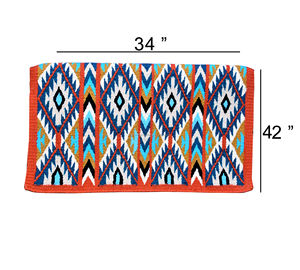 Cheval Ranch Pad En Gros Haute Qualité Polyester et 100 Coton Accessoires Broderie Logo Personnalisé Temps Bon - Product Image 4