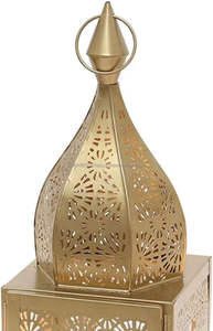 Lanterne en métal faite à la main, écologique, porte-bougie, décoration d'intérieur, Noël, jardin, emballage personnalisé, prix de gros - Product Image 5