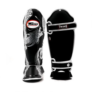 High Quality Shin and Foot Guards for Muay Thai Sparring Training Protective Equipment for Martial Arts - Product Image 1