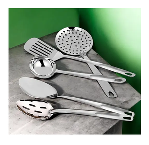 Stainless Steel Cooking Spoon Set hot Selling Manufacture Supplier <b>Kitchen</b> <b>Gadget</b> Cooking <b>Tool</b> - Product Image 3