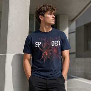 Camiseta Gráfica Oversize Unisex - Estilo Urbano, Impresión Directa de Fábrica, Camiseta de Algodón de Manga Corta, Top de Moda para Uso Diario - Product Image 2