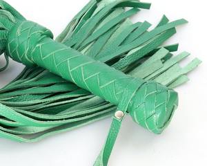 SPALL JP SPORTS Fouet Équestre Artisanal Doux en Cuir Véritable 19,7-27,6 Pouces, Épais, Essentiel pour l'Entraînement et l'Équitation, BDSM - Product Image 1