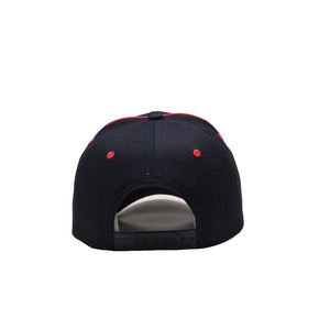 Custom Logo Baseball Cap Professional Red <b>Piping</b> Sport Hat 6 Panel Cotton Baseball Caps Outdoor Sun Protection Baseball Cap - Product Image 4