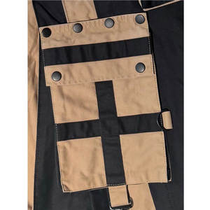 กิ๊ตสก็อตหญิงคุณภาพสูง สีแทน/ดำ/กากี ผ้าฝ้าย มีกระเป๋าคาร์โก้ ขายส่งจากโรงงาน - Product Image 2