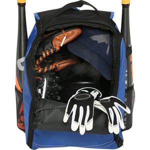 Mochila de Béisbol para Jóvenes y Adultos, Bolsa Deportiva de Gran Capacidad de Poliéster con 2 Compartimentos para Bates y Zapatos, Estilo Casual, Color Sólido - Product Image 4