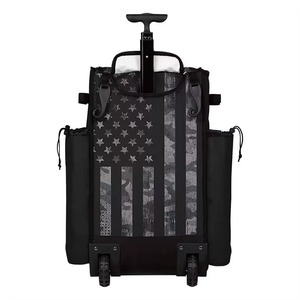 Multi Compartment Rolling Sports Baseball Bag Handle <b>Large</b> Storage Space For Team Travel And Sports wear Baseball <b>Roller</b> Bags - Product Image 2