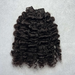 Vente en gros de paquets de cheveux humains vierges 100% bruts non traités, bandes de cheveux humains bouclés birman dans les vendeurs de cheveux humains - Product Image 2