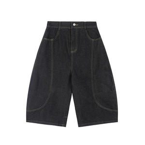 Shorts en jean personnalisés avec logo, vente en gros, coupe droite en coton, shorts d'été avec livraison rapide pour les distributeurs de vêtements - Product Image 6