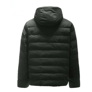Pakistan Manufacture Winter Resistant <b>Packable</b> Lightweight Hooded Puffer <b>Jacket</b> Custom Plus Size Men Puffer <b>Jacket</b> - Product Image 5