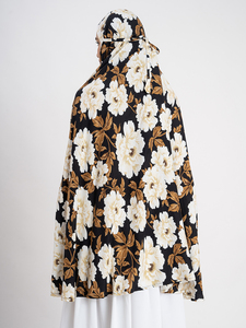 Écharpe en soie vintage tendance et minimaliste, nouveau style, élégante, cadeau pour elle, usage quotidien, style hijab, robe pour femme - Product Image 3