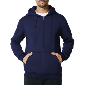 Sudaderas con Capucha Personalizadas de Alta Calidad para Hombre, 100% Algodón, Forro Polar Sólido, Impermeables, con Cuello con Capucha para Invierno - Product Image 4