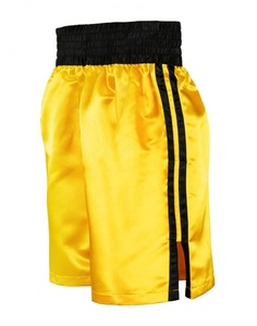 Pantalones cortos de boxeo esenciales hechos a medida, bañadores de entrenamiento de artes marciales con logotipo impreso - Product Image 2