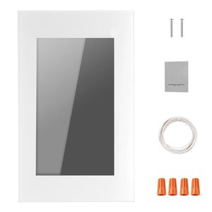 Thermostat programmable 7 jours pour système de chauffage radiant par le sol CVC avec pompe à chaleur et capteur sensible GFCI pour usage domestique - Product Image 1