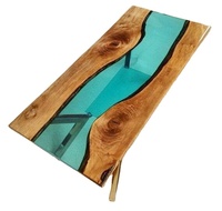 Table à manger en bois d'époxy de luxe sur mesure 2023, nouveau design, style chinois, mobilier d'extérieur de luxe pour restaurants et maisons