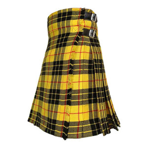 Kilt écossais traditionnel pour homme, motif plissé des Highlands, taille ajustable, vêtement décontracté et tendance pour festival - Product Image 1