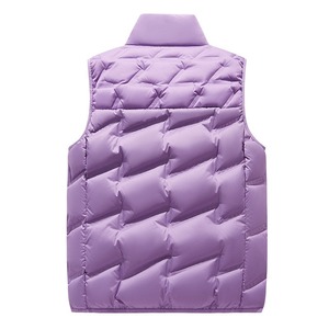 Chalecos Acolchados Personalizados, Chaleco Acolchado Ligero sin Mangas para Mujer, Cuello Alto, Ropa de Invierno Cálida, Estilo Urbano Acogedor - Product Image 2