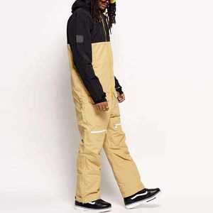 Traje de Esquí Personalizado para Hombre, Chaqueta y Pantalones de Snowboard Impermeables, Resistentes al Viento y Aislantes, Ropa Deportiva de Invierno, OEM, ODM, Venta al Por Mayor - Product Image 2