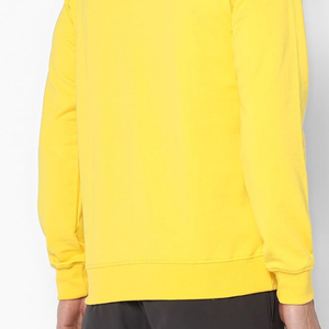Sudadera con Capucha para Hombre, Color Amarillo Sólido, Informal, Manga Larga, Ropa Deportiva - Product Image 2