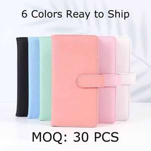 Cartera de Cuero Saffiano Pequeña y Personalizada, Mini Cartera Delgada sin Anillas para Tarjetas, Billetes, Pasaportes y Notas, Ideal para Regalo - Product Image 5