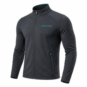 Chaqueta Deportiva de Entrenamiento de Marca Privada, Chaqueta Deportiva de Fútbol con Forro de Malla de Poliéster y Elastano, Fabricante de Ropa Deportiva para Gimnasio - Product Image 1