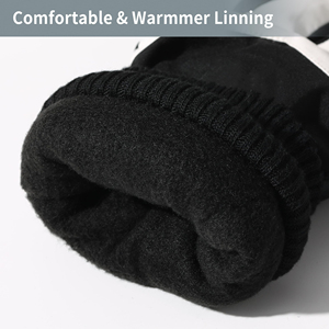 Gants de ski tendance en polyester, à doigts entiers, imperméables et respirants, pour l'automne et l'hiver, parfaits pour le snowboard et les activités par temps froid - Product Image 6