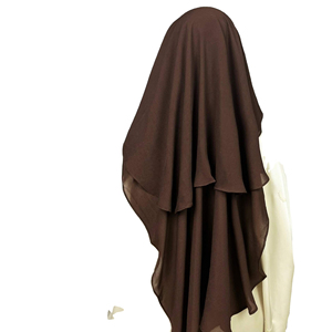 Fashion Ramadan Muslim <b>Hijab</b> Abaya Hijabs for Woman Abayas Khimar Women <b>Jersey</b> Islamic Head Scarf Turbans Turban Instant Wrap - Product Image 6