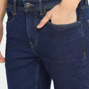 Jeans de Mezclilla para Hombre de Primera Calidad, Estilo Invernal, Color Sólido, Lavados, a la Moda, con Diseño Personalizado y Secado Rápido - Product Image 4