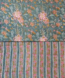 Tela 100% algodón estampada a mano para vestidos y ropa, venta al por mayor por yarda a precio de fábrica, proveedor H-41 - Product Image 6