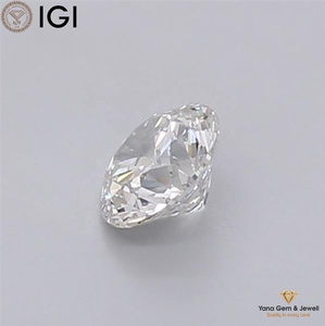 Diamant de laboratoire CVD de 0,50 carat, taille ronde, clarté VVS1, couleur F, 5,08 mm, certifié IGI, magnifique pour une demande en mariage - Product Image 3